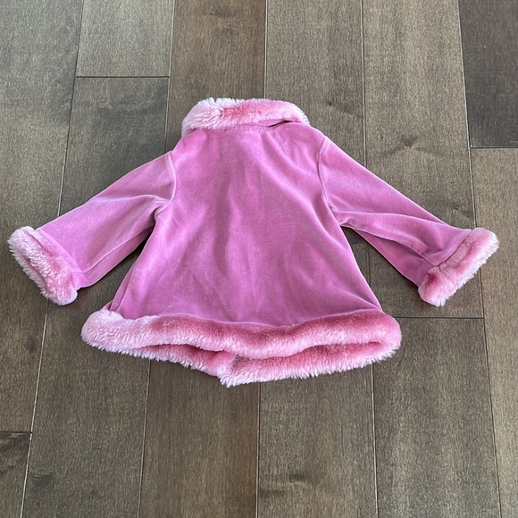 First Impressions Baby Girl’s Fur Coat - Pink 12M - Picture 9 of 9